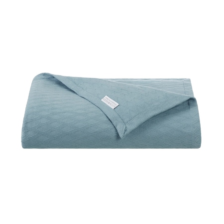 Monarch Brands Aston & Arden Tencel Throw Blanket - Teal P-THROW-TNC-TL